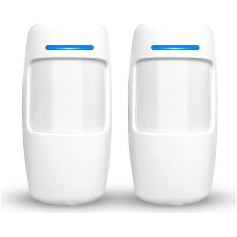 Détecteur de Mouvement 2Pack - Nécessaire pour l'utilisation de Notre système d'alarme de sécurité Domestique Intelligent (1/4)