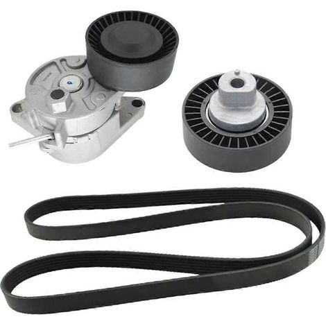 Kit de tendeur de courroie moteur pour BMW E46 E39 E60 E38 E65 E66 X3 E83 X5 E53 Z4 E85 M54 11281427252 11287841228 11287636379 (1/5)
