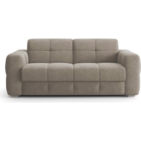 Divano letto 3 posti con apertura express in tessuto L207 cm - CHESTER
