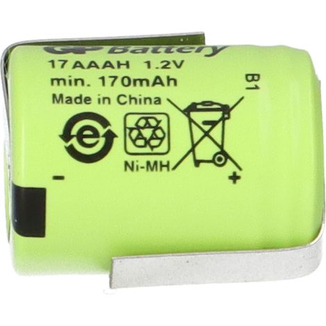 GP Akku 1/3 AAA 1,2V 170mAh GP17AAAH Lötfahne Z (1/5)