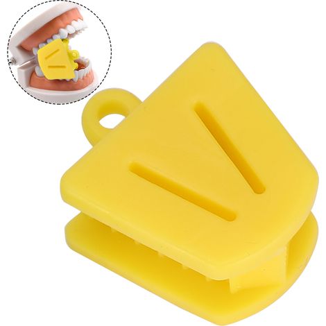 10-teiliges Set Aufbisschienen, Unterstützung für kieferorthopädische Korrekturen, kompakte Größe (1/5)