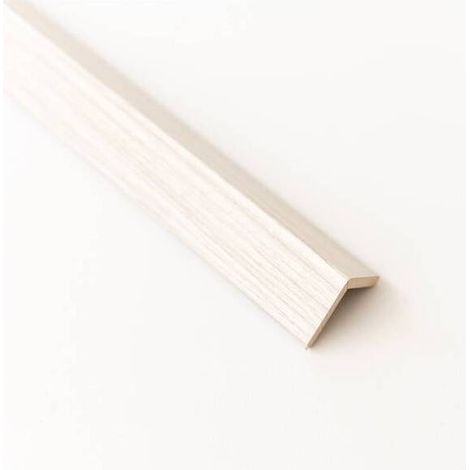 20 x PARASPIGOLO 28X28 MDF 300 CM ROVERE SBIANCATO