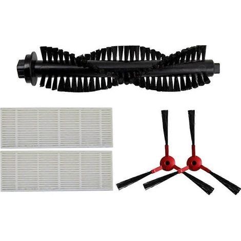 Filtre HEPA, brosse principale, brosse latérale, chiffon de nettoyage pour aspirateur robot 360 C50 G50 - Pièces détachées et accessoires, brosse enroulable (1/5)