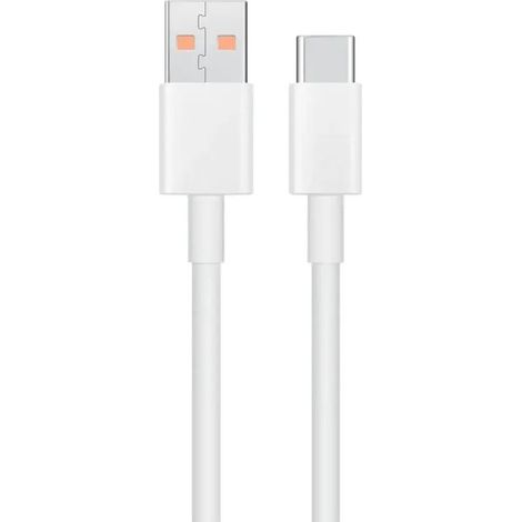 Original Ladekabel / Datenkabel USB-KABEL - Xiaomi USB-A - USB-C 6A 1 m Weiß (1/3)
