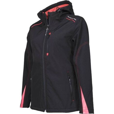 Blouson de Travail Femme Justine - Taille 3XL - Noir - Résistant et Confortable - D-Work (1/5)
