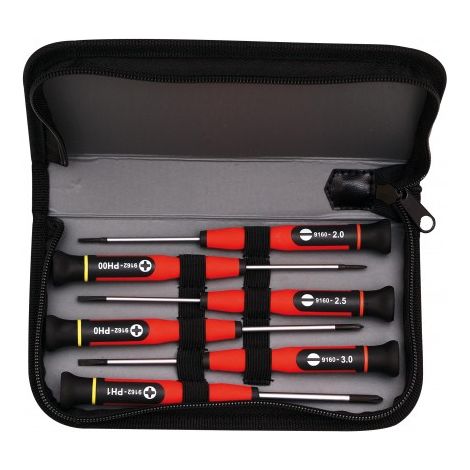 Jeu de 6 tournevis micro Mob (1/2)