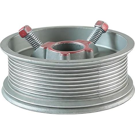 Tambour de Câble de Porte de Garage, Compatible avec des Portes Jusqu’à 8 Pieds de Haut, kit de Remplacement argenté (1/5)