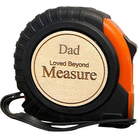 Mètre ruban personnalisé, cadeau pour papa b B (1/5)