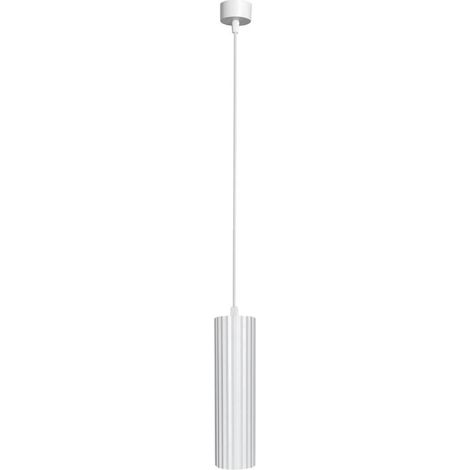 Suspension Tokio tube 1xGU10 blanche Light Prestige (1/5)