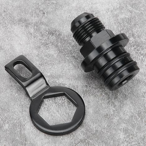 10AN Gebläseadapterstecker, kompatibel mit Honda Acura D16, Motorentlüftungsanschluss, Aluminiumzubehör, 2-teiliges Set, einfache Montage. (1/5)