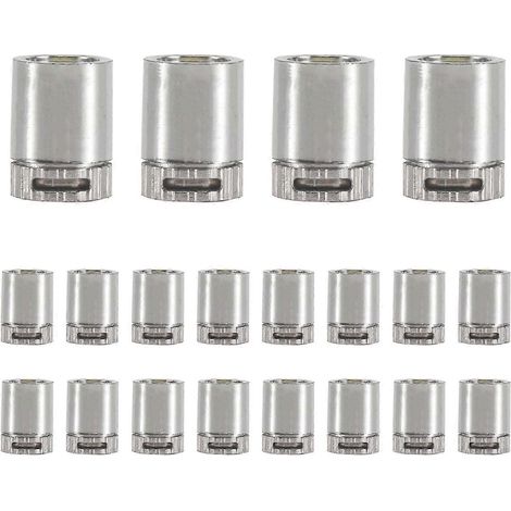 Lot de 20 mini projecteurs, lampes LED sans fil à piles, compatibles avec les bijoux. QAQ (1/5)