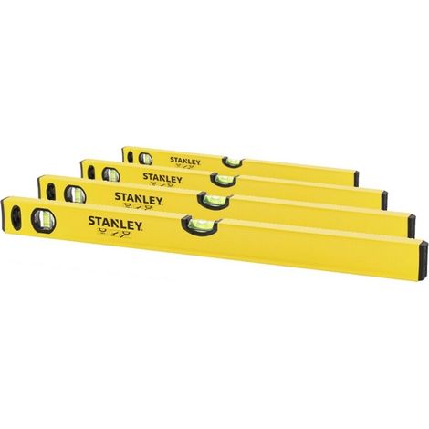Livella 80 cm Classic STANLEY nuovo design profilo liscio con precisione +/- 0,5 mm/m