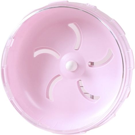 Roue D Exercice Pour Rongeurs - Silencieuse - Antidérapante - Diamètre 21 5 Cm - Pour Hamster Chinchilla Gerbille Hérisson Souris - 1 Pièce (1/5)