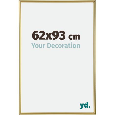 yd. - Cadre photo 62x93 - Or - Plastique - Annecy