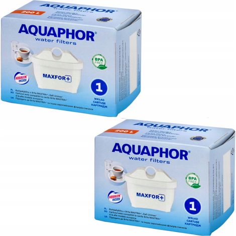 Cartucho de filtro Aquaphor Maxfor+ (2 unidades). (1/5)
