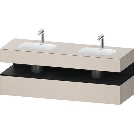 Duravit Collection One lavabo à encastrer avec meuble sous-vasque (1/2)