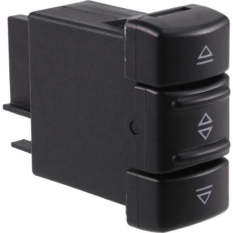 Pour Renault 19 II / Cabriolet / Chamade / Kasten 7700817339 Bouton de commande principal de lève-vitre électrique latéral (1/5)