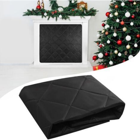 Housse De Cheminee - 80 X 100 Cm - Magnetique Isolante Avec Bouclier - Protection Chaleur Hiver Interieur Exterieur - 1 Unite (1/5)