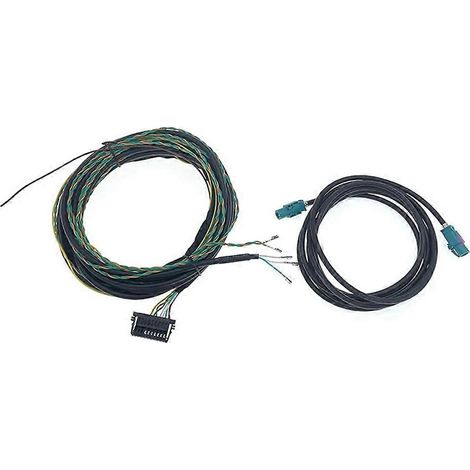 Faisceau de câbles pour caméra de recul (adaptation pour BMW F10, F07, F01, F20, F30) (1/5)