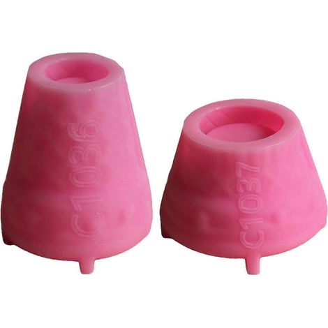 Moules à glace en silicone résistant à la chaleur, moules à dessert en plâtre faits main, compatibles lave-vaisselle, réutilisables, disponibles en plusieurs couleurs. (1/5)