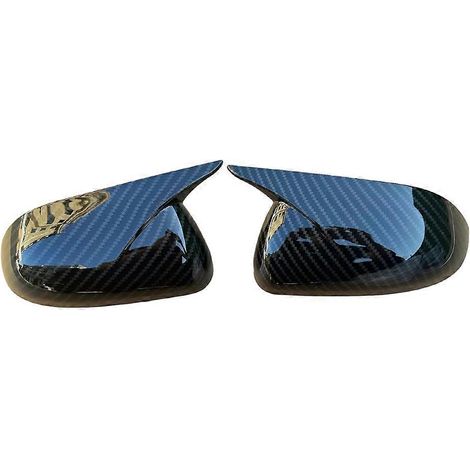 Pour KIA K2 KX CROSS 2017-2020 RIO 4 2017-2023 : coque de rétroviseur extérieur, autocollant carbone.