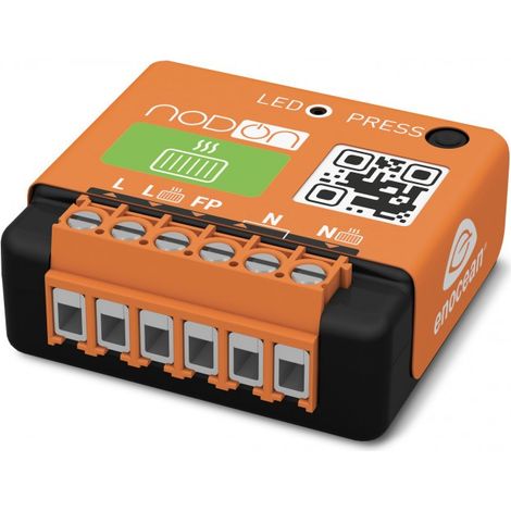 NodOn SIN-2-FP-01 - Micromodule fil pilote 6 ordres avec mesure de consommation pour commander sans fil un radiateur électrique (1/3)