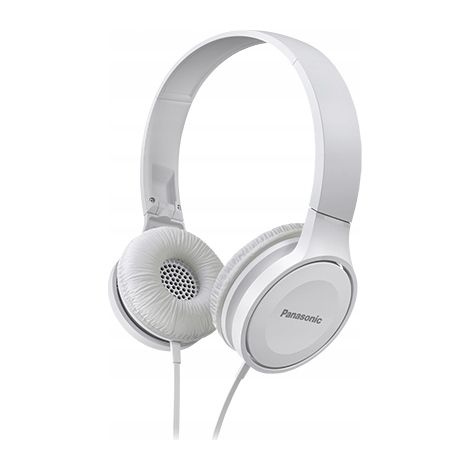 Cuffie stereo on-ear Panasonic RP-HF100, bianche (1/5)