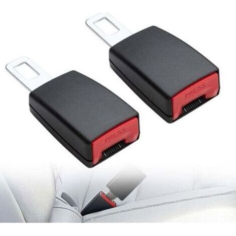 2pcs Rallonge Ceinture Sécurité Voiture,Extension de Ceinture de Sécurité, Ajusteur Ceinture de Sécurité Adapté aux Femme Enceinte/Obèse/Enfant (1/4)