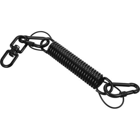 Ressort De Suspension pour Fauteuil Suspendu Kit Ressorts Balançoire Accessoires Hamac Fer Acier Usage Intérieur Extérieur (1/5)
