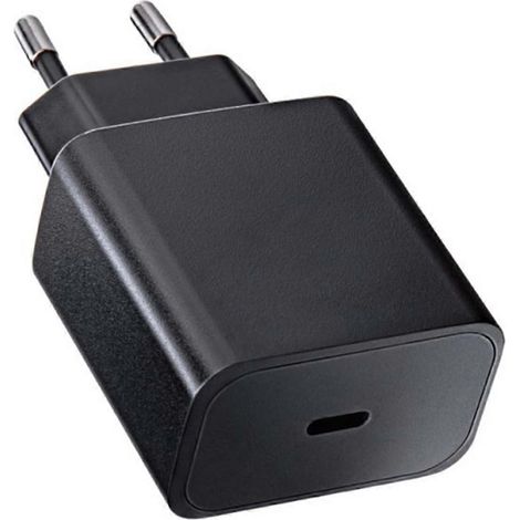 Compatible avec le chargeur rapide USB-C 25 W (Power 3.0 / QuickCharge 4.0), noir (1/5)