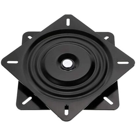 Table Tournante de Chaise Pivotante, Plateau Tournant Roulement à Billes, Plateau Tournant à Roulement à Billes à 360 °, pour Tabourets Tables Étagères TV (Max 100Kg) (1/5)