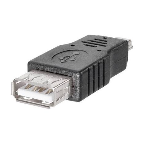 Adaptateur USB 2.0 type A femelle vers Mini B USB mâle BKL Electronic 10120275 1 pc(s) (1/3)