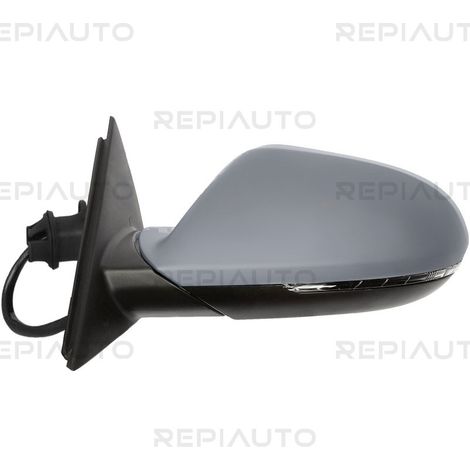 Rétroviseur rabattable électriquement gauche à peindre chauffant mémoire side Audi A6 4 (4G2-C7-4GC/4G5-C7-4GD) 2011-2018