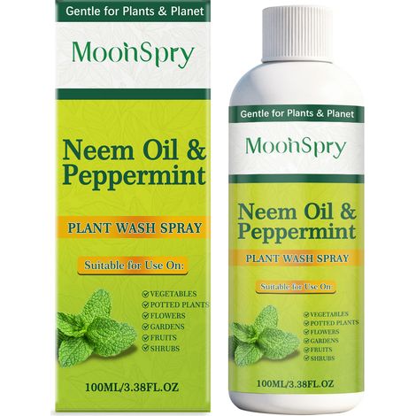 MOONSPRY Plant Spray: Gentle leaf cleaning spray for vegetables, potted plants and daily plant care (1/5)