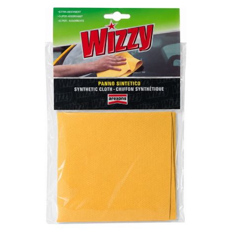 Arexons wizzy chiffon synthe'tique qui absorbe nettoie et se'che les vitres la carrosserie et les parties en plastique de la voiture sans laisser de traces compose' de fibres coagule'es avec du polyur