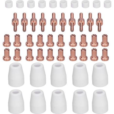 Kit de pièces consommables pour torche de découpe à plasma (électrode, buse, accessoire de soudage et de découpe) PT-3150 pièces (1/5)