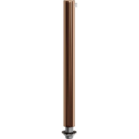 Serracavo cilindrico in metallo lunghezza 15 cm completo di tige, dado e rondella - Rame