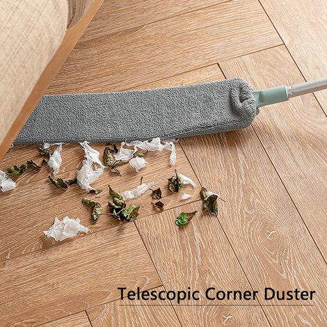 Brosse de Dépoussiérage Flexible à Long Manche pour Recoins et Lits (1/5)