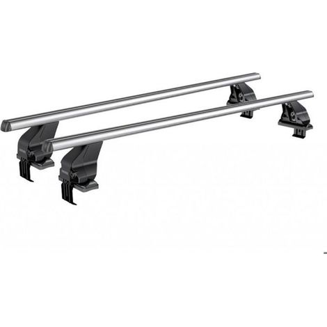 Barras de techo de aluminio Menabo Omega para Alfa Romeo 147, 3 puertas, 2000-2010 (1/5)