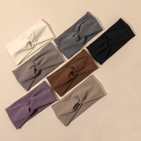 Set mit 7 elastischen und rutschfesten Stirnbändern für Damen, ideal für Yoga, Laufen und andere Sportarten (auch für schweißtreibende Aktivitäten). Auch für Mädchen geeignet.