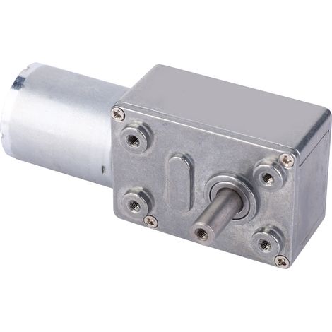 Moteur à réduction de vitesse CC de type micro, grand moteur à engrenage à vis sans fin de torsion 6V (5 tr/min) (1/5)