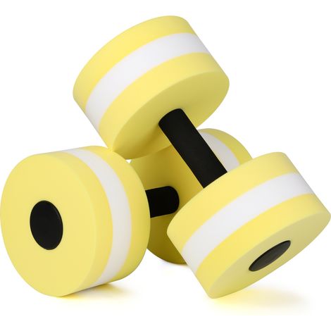 Haltères flottantes en mousse EVA pour le yoga et le fitness (1/5)
