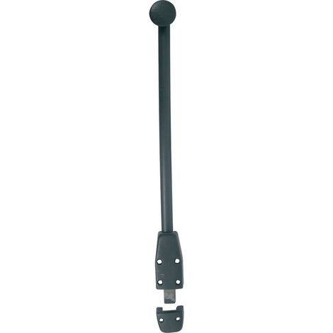 Verrou 491/400 époxy noir à bouton fonte - JARDINIER MASSARD - J522120