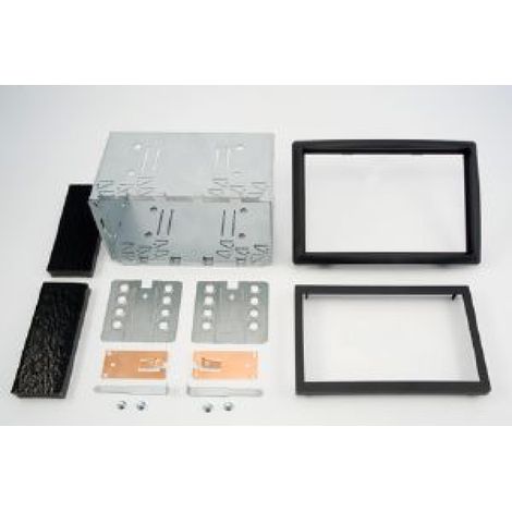 Kit 2DIN compatible avec Renault Megane 2 - Noir