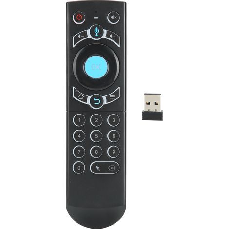 Télécommande Clavier Souris 2.4G Sans Fil avec Rétroéclairage et Pavé Tactile (1/5)