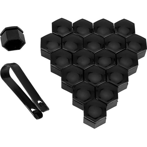 Lot de 20 cache-écrous de roue de 22 mm, protection antirouille pour vis de moyeu, accessoires auto (1/5)