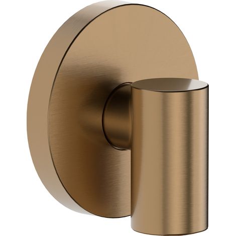 Hansgrohe FixFit Fine S - Soporte de pared, bronce cepillado 28882140 (1/5)
