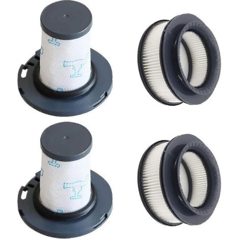 Paquete de 4 filtros HEPA de repuesto para Rowenta X-Force Flex 11.60, 14.60 y 15.60 Animal RH9 (1/5)