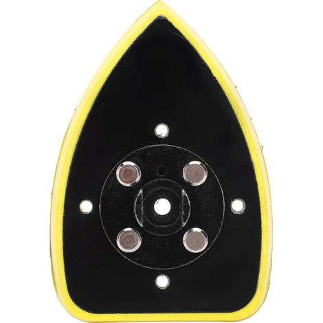 Disque de ponçage triangulaire universel 70 x 100 mm, accessoires pour ponceuse, polissage et meulage (1/5)