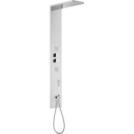 Colonne de douche mitigeur 4 jets et douchette Manhattan - Bossini L00897030 (1/2)